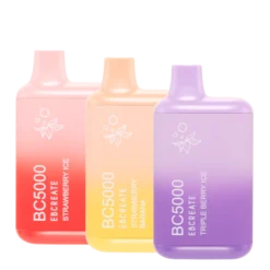 BC5000 Sampler Pack with multiple premium vape flavors at Depot Vapes