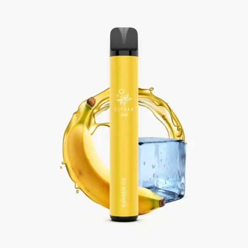 ELFBAR 600 Banana Ice (0% Nicotine)