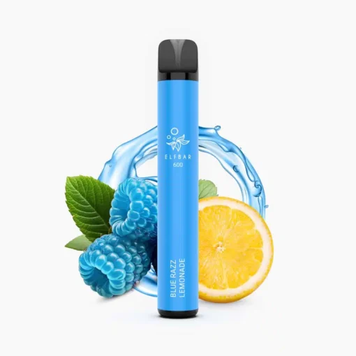 ELFBAR 600 Blue Razz Lemonade (0% Nicotine)