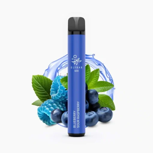 ELFBAR 600 Blueberry Sour Raspberry (0% Nicotine)