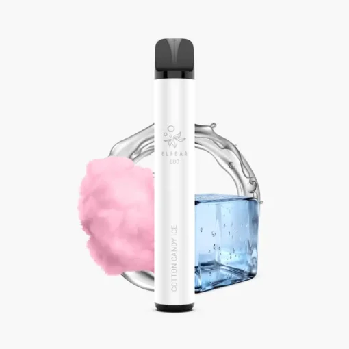 ELFBAR 600 Cotton Candy Ice (0% Nicotine)