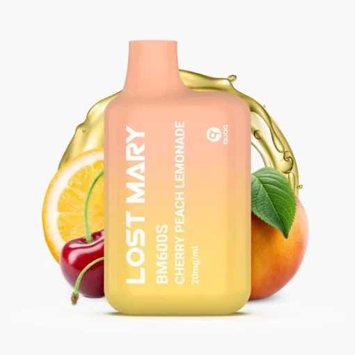 LOST MARY BM600s Cherry Peach Lemonade Disposable Vape near me