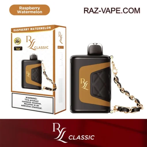 Raspberry Watermelon RAZ RYL CLASSIC 35000 PUFFS DISPOSABLE VAPE