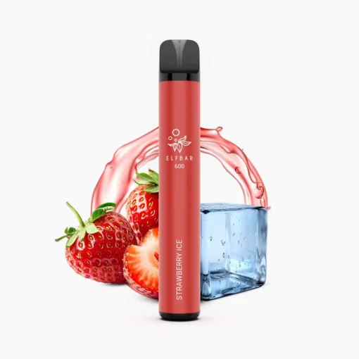 ELFBAR 600 Strawberry Ice (0% Nicotine)