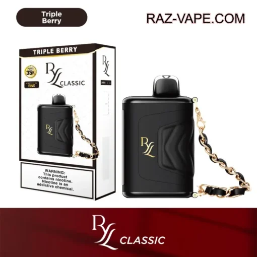 Triple Berry RAZ RYL CLASSIC 35000 PUFFS DISPOSABLE VAPE