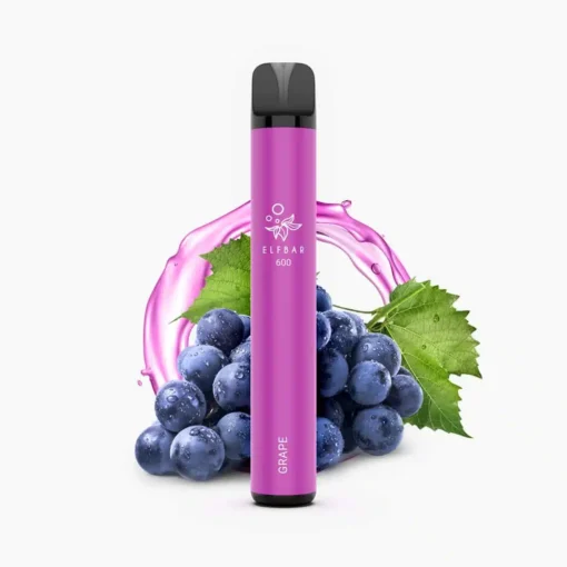 ELFBAR 600 Grape (0% Nicotine)