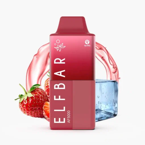 ELFBAR AF5000 Strawberry Ice (0% & 20 mg Nicotine)